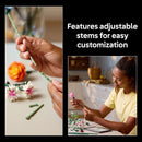 LEGO Botanicals Pretty Pink Flower Bouquet Building Set for Adults - Artificial Flowers for Home Decor or Table Display - Gift for Birthdays - 10342