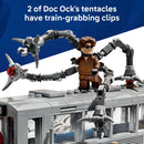 LEGO Marvel Spider-Man vs. Doc Ock Subway Train Scene - Action Figures Kids Toy - Spider-Man Building Toy for Boys & Girls, Ages 9+ - Marvel Collectible with 4 Minifigures - Gift for Birthdays -76321