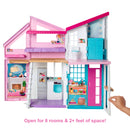 Barbie Malibu House Dollhouse Playset with 25+ Furniture and Accessories [Walmart Exclusive]