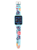 Disney Lilo & Stitch iTime Unisex Touchscreen Children's Smart Watch with Silicone Strap and Blue Case 42MM