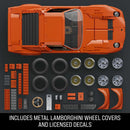 Mattel Brick Shop Hot Wheels ’71 Lamborghini Miura P400 SV Building Toy Kit (1523 Pieces), for Collectors
