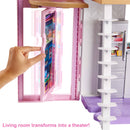Barbie Malibu House Dollhouse Playset with 25+ Furniture and Accessories [Walmart Exclusive]