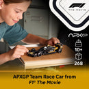 LEGO Speed Champions APXGP Team Race Car from F1 The Movie - Building Toy for Boys, Girls, & Kids, Ages 10+ - Pretend Play Racing Vehicle with 2 Minifigures - Gift Idea for Birthdays - 77252