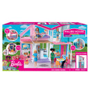 Barbie Malibu House Dollhouse Playset with 25+ Furniture and Accessories [Walmart Exclusive]