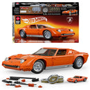Mattel Brick Shop Hot Wheels ’71 Lamborghini Miura P400 SV Building Toy Kit (1523 Pieces), for Collectors