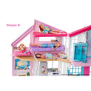Barbie Malibu House Dollhouse Playset with 25+ Furniture and Accessories [Walmart Exclusive]