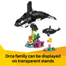 LEGO Creator 3 in 1 Wild Animals Panda Family Building Toy - Kids Toy for Girls & Boys, Ages 8+ - Build Panda, Penquin, or Orca - Gift for Birthdays- 31165