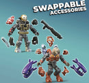 Mattel MEGA Halo Action Figures Toy Building Set, 20th Anniversary pack with 352 pieces, 20 Poseable, Collectable Characters and Accessorie