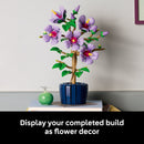 LEGO Botanicals Hibiscus Flower Building Set - Artificial Plant & Flower Building Blocks for Women & Men, Ages 18+ - Home, Office Decor Gift Idea - 10372