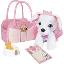 Disney Princess Style Collection Pretend Play Trendy Puppy & Tote Bag Carrier