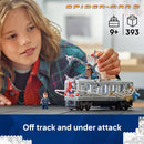 LEGO Marvel Spider-Man vs. Doc Ock Subway Train Scene - Action Figures Kids Toy - Spider-Man Building Toy for Boys & Girls, Ages 9+ - Marvel Collectible with 4 Minifigures - Gift for Birthdays -76321