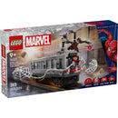 LEGO Marvel Spider-Man vs. Doc Ock Subway Train Scene - Action Figures Kids Toy - Spider-Man Building Toy for Boys & Girls, Ages 9+ - Marvel Collectible with 4 Minifigures - Gift for Birthdays -76321