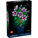 LEGO Botanicals Hibiscus Flower Building Set - Artificial Plant & Flower Building Blocks for Women & Men, Ages 18+ - Home, Office Decor Gift Idea - 10372